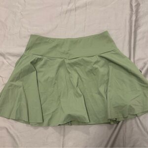 Green Women's Athletic Skort